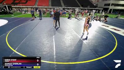 120 lbs Quarterfinal - Sarai O`Day, Hawaii vs Kamiah Gaerlan, Washington