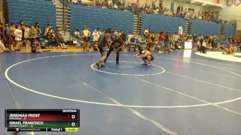 175 lbs Semis (4 Team) - Jeremiah Frost, Ringgold vs Israel Francisco, Gilmer County