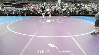 109 lbs 2nd Place - Ava Bonilla, Elite NJ vs Adriana Yodice, Yodice