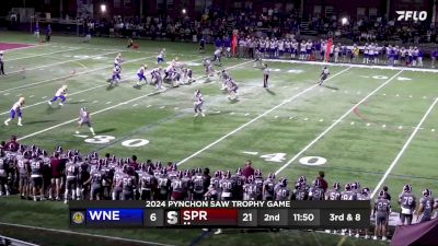 Highlights: Western New England vs Springfield Football | 2024 NEWMAC Football