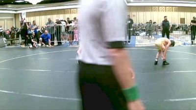 61 lbs Consi Of 8 #1 - Brysen Conn, Illinois Valley Youth vs Liam Baker, Savage House WC