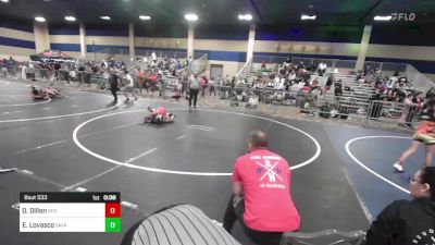 74 lbs Consolation - Drew Dillon, Red Wave WC vs Eli Lovasco, Savage House WC