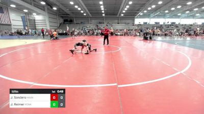 52 lbs Round Of 16 - Jack Sanders, Mat Assassins Yellow vs John Reimer, POWA