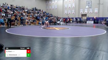 106 lbs Quarterfinal - Luke Kibblebeck, Lakeway Christian Aca vs Blaise Masi, Summit