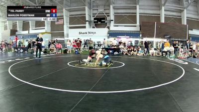 144 lbs Cons. Round 6 - Tel Parry, Star Valley Wrestling Club vs Mahlon Pobstman, Arizona