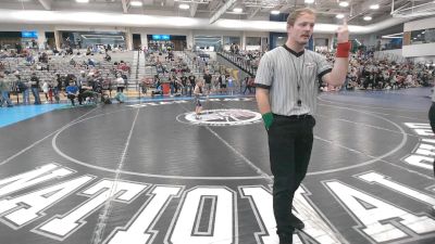 53 lbs Champ. Rd Of 16 - Tommy Gunn, Bear Lake Wrestling Club vs Wren Nelson, Team Prestige Wrestling