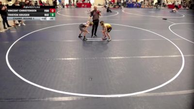 10U - 77 lbs Champ. Round 1 - Henry Seidl, ANML vs Andrew Zimmerman, Byron