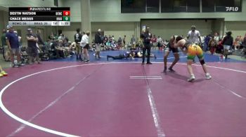 190 lbs Round 2 (6 Team) - Chace Meggs, BRAWL Silver vs Destin Watson, Black Creek WC