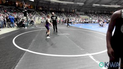 70 lbs Round Of 16 - Manny Payne Jr, Pin-King All Stars vs Espen Pyle, Chickasha Youth Wrestling