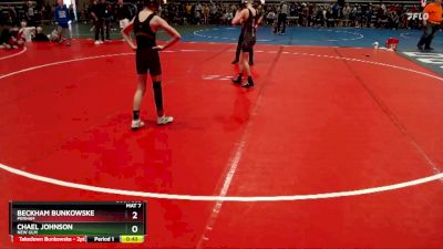 93 lbs Cons. Round 3 - Beckham Bunkowske, Perham vs Chael Johnson, New Ulm