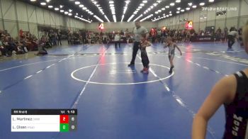 43 lbs Prelims - Landon Martinez, Oklahoma Boyz vs Luke Olsen, Mojo Grappling