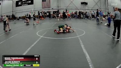 60 lbs Placement (4 Team) - Bohdi Tsikerdanos, Warhawks vs Jacobi Burkett, Revival Uprising Black