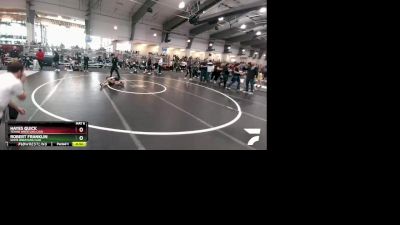 72 lbs Cons. Semi - Hayes Quick, Texans Wrestling Club vs Robert Franklin, Scots Wrestling Club