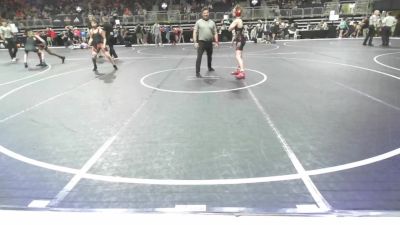 120 lbs Consolation - Callahan Earnest, East Kansas Eagles vs Austin Welch, Rogue Warrior Wrestling