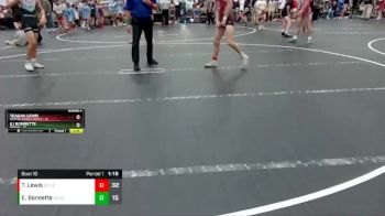 110 lbs Round 4 (6 Team) - EJ Bonnette, Seagull vs Teagan Lewis, Whitted Trained Legacy