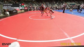 102 lbs Consi Of 8 #2 - Paityn McCann, Lady Outlaw Wrestling Academy vs Ariana Arias, Wright Wrestling Academy