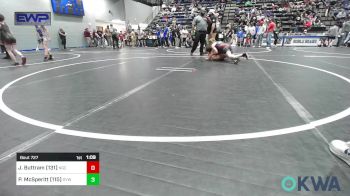 115/170 lbs Rr Rnd 2 - Jenntre Buttram (131), Norman Grappling Club vs Parker McSperitt (115), Geary Youth Wrestling