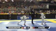 Lilly Ninja Sawka vs Sophia Maria Henning-Marquez 2025 Pan Kids Jiu-Jitsu IBJJF Championship