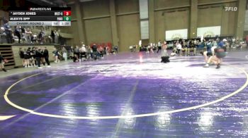 125 lbs Champ. Round 2 - Jayden Jones, Omaha Westside vs Alexys Epp, Paola