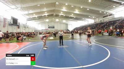 126 lbs Round Of 32 - Brode Colwell, War Wc vs Caleb Finley, Fernley