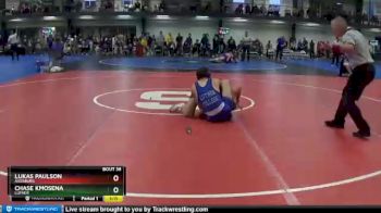 149 lbs Cons. Round 4 - Lukas Paulson, Augsburg vs Chase Kmosena, Luther