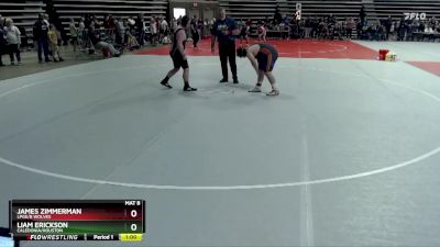 215 lbs Champ. Round 1 - Liam Erickson, Caledonia/Houston vs James Zimmerman, LPGE/B Wolves
