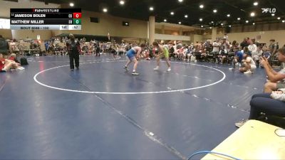 150 lbs Cons. Round 2 - Matthew Miller, Siegel HS vs Jameson Bolen, Chelsea Swarm