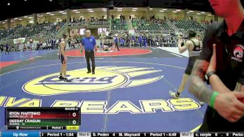 147 lbs Round 2 (4 Team) - Ryon Martinho, Illinois Valley vs DeeRay Cragun, Monroe