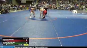 145 lbs Quarterfinal - Colton Young, Devils Lake vs Connor Manske, West Fargo Sheyenne