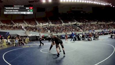 120-D2 Quarterfinal - Naylani Valdez, Somerton High School vs Madeline Mench, Mica Mountain High School