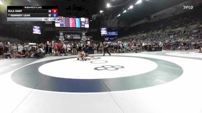 120 lbs Champ. Rd Of 128 - Ella Hart, OH vs Kennedy Lear, NY