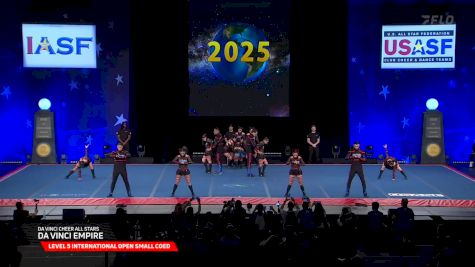 Da Vinci Cheer All Stars - Da Vinci Empire [2025 L5 International Open Small Coed Semis] 2025 The Cheerleading Worlds