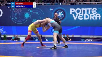 79 kg Final 3-5 - Leandro Jordan ARAUJO, Brazil vs Said Saidulov, Individual Neutral Athletes