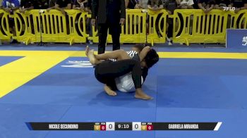 Gabriela Miranda vs Nicole Secundino 2025 Pan IBJJF Jiu-Jitsu No-Gi Championship