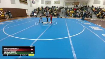 77 A & B Quarterfinal - KayLeigh Tillman, Riverton Middle School vs Keagan Scott, Worland Middle School