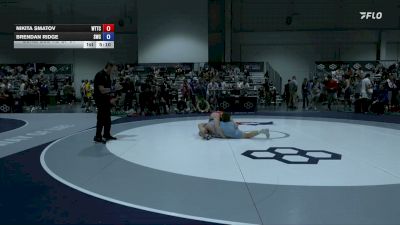 79 kg Cons. Sub-rd Of 64 - Nikita Smatov, World Team Training Center vs Brendan Ridge, Savage Wrestling Club