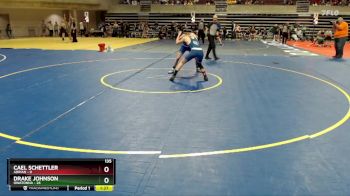 135 lbs Quarterfinals (8 Team) - Drake Johnson, Owatonna vs Cael Schettler, Adrian
