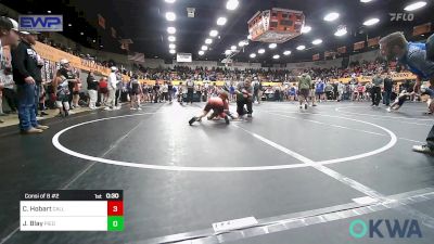 100 lbs Consi Of 8 #2 - Connor Hobart, Carl Albert vs Jenson Blay, Piedmont