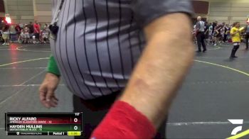 117 lbs Semis & 1st Wrestleback (8 Team) - Ricky Alfaro, American Gladiators-Havoc vs Hayden Mullins, Untouchables Black