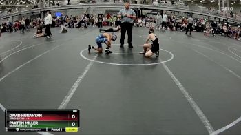 80 lbs Round 2 (6 Team) - David Hunanyan, Xtreme Team vs Paxton Miller, Brawler Elite