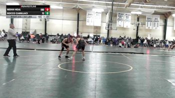 157 lbs Consi Of 8 #2 - Mekhi Neal, Maryland vs Rocco Camillaci, Princeton