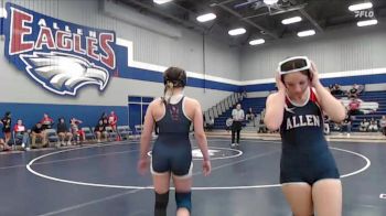 135 lbs Round 2 (3 Team) - Kailin Sebert, Allen vs Jocelyn (Joce) Carrasco, Lubbock Cooper