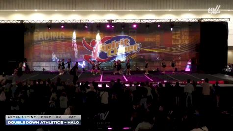 Double Down Athletics - Halo [2025 L1.1 Tiny - PREP - D2 Day 1] 2025 Spirit Cheer Dance Grand Nationals & Cheer Nationals