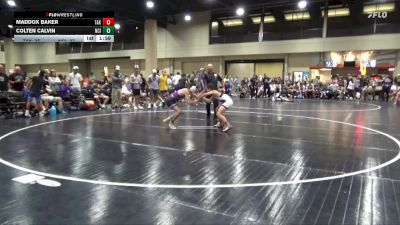 106 lbs Round 2 (6 Team) - Maddox Baker, Team Arkansas vs Colten Calvin, Nashville Catholic Irish