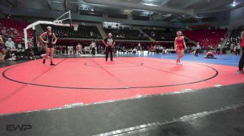 110 lbs Round 3 - Jadyn Majors, GROVE vs Paisley Martin, INOLA