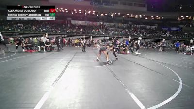 105 lbs Consi Of 4 - Alexandra Doblado, Morris Hills Wrestling Club vs Destiny Destiny Anderson, Fiwc