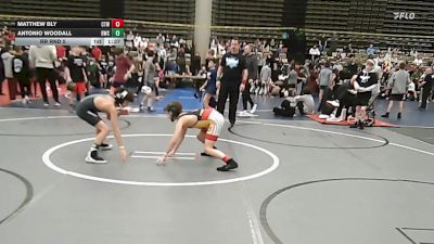 81 lbs Rr Rnd 5 - Matthew Bly, CTWHALE Orca - MSE vs Antonio Woodall, DoughBoy WC - MSE