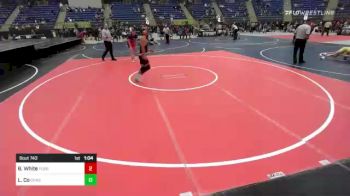 145 lbs Quarterfinal - Boden White, Pueblo County WC vs Luis Co, Chase County