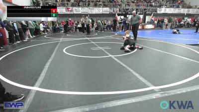 58 lbs Consi Of 8 #2 - Nicholas Evans, HURRICANE WRESTLING ACADEMY vs Ryder Sumka, Mojo Grappling Academy