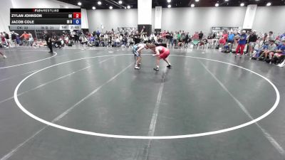 175 lbs Zylan Johnson, Oklahoma vs Jacob Cole, Indiana Blue